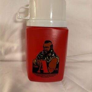 The A-Team MR-T Thermos Vintage 1983 Container Red 8oz